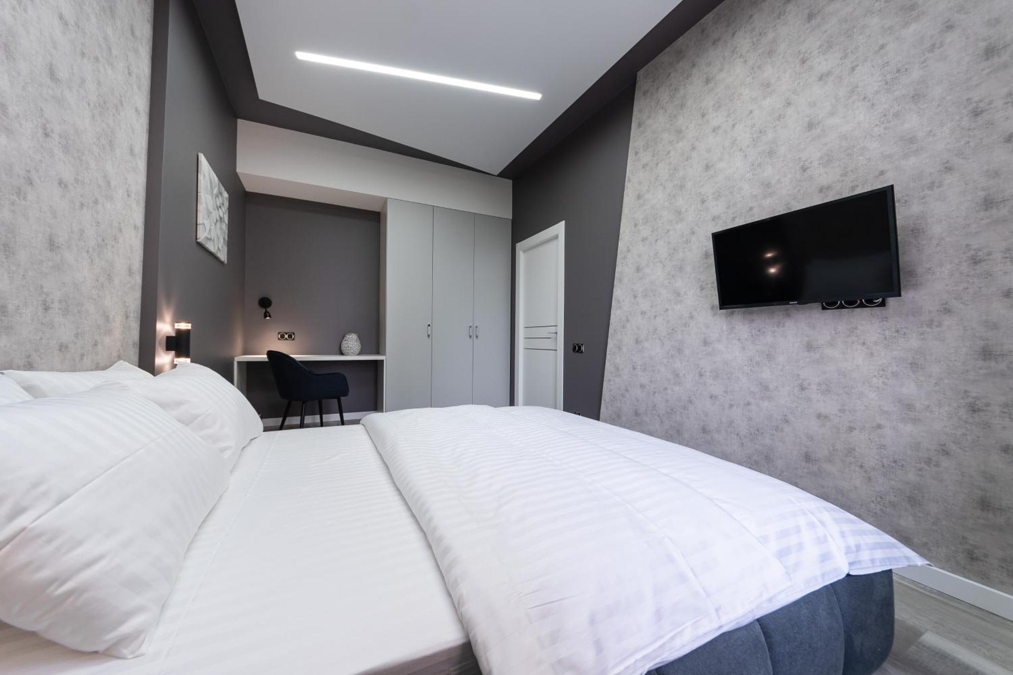 Luxury Apartments Arena Guliver Kijów Pokój zdjęcie