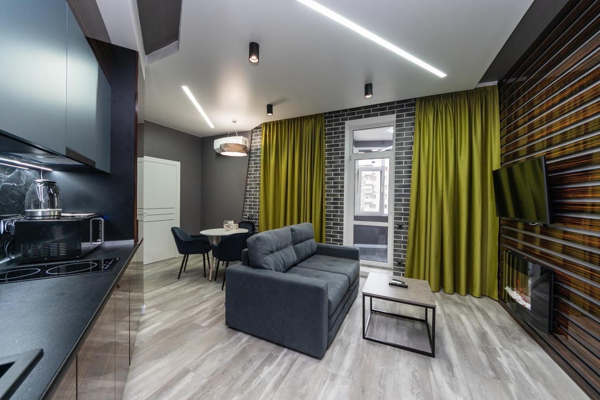 Luxury Apartments Arena Guliver Kijów Pokój zdjęcie